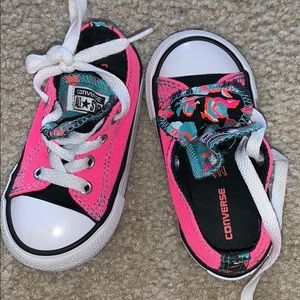 Converse pink sneakers